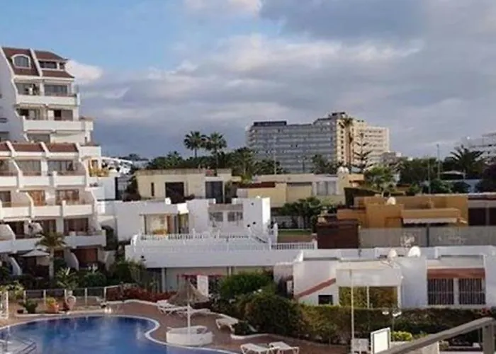 Primo Piano Con Vista Piscina E Parziale Vista Mare Costa Adeje (Tenerife)